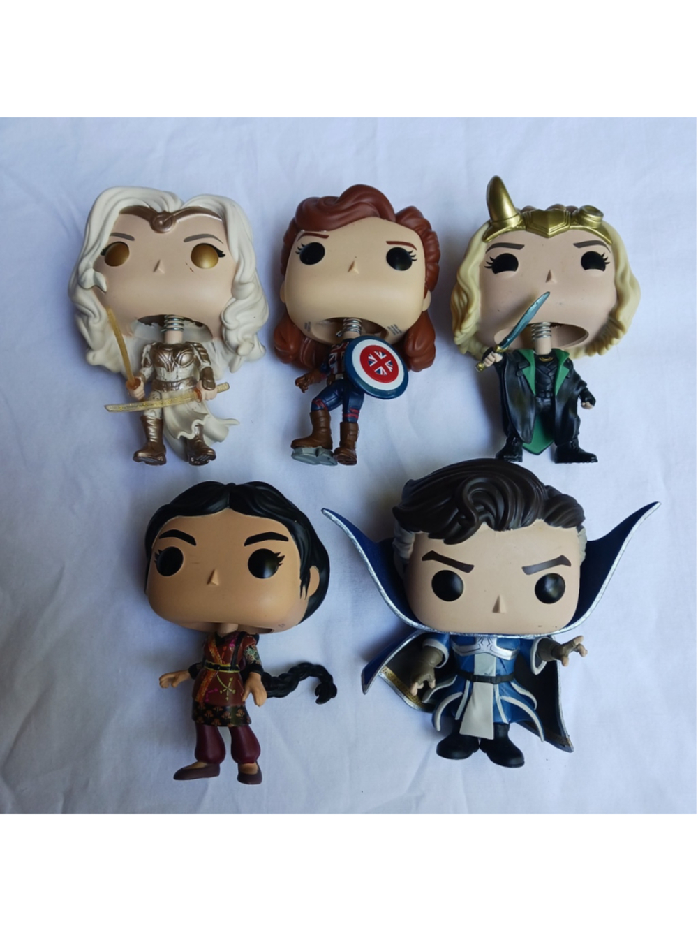 Marvel Funko Pop Lot Of 5 Figurines